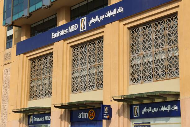 Emirates NBD bank branch offering zero balance account services